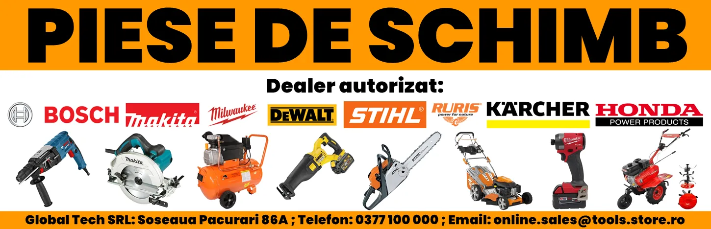 Avem piese de schimb pentru sculele tale