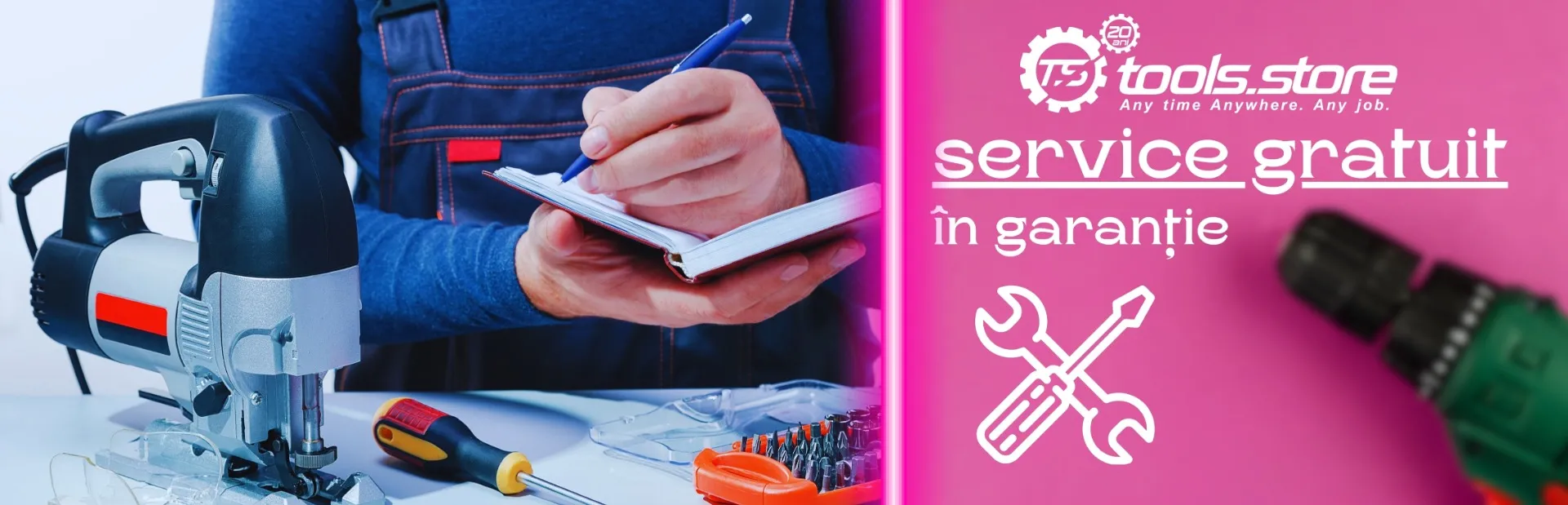 Service propriu gratuit in garantie