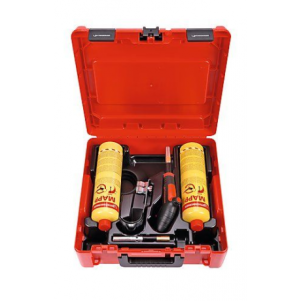 Arzator ergonomic SUPER FIRE 4 HOT BOX Rothenberger 1000002368, lipiri moi Ø 28 mm, lipiri tari Ø 35 mm