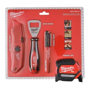 Set Milwaukee 4932480553, 4 piese pentru masurat, marcare si taiere