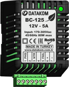 Datakom BC-125 Incarcator acumulator generator