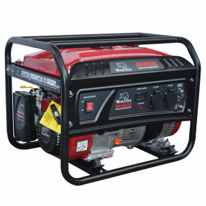 Generator curent monofazat BISONTE SK4500, 3,8 kW, AVR, benzina