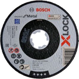 Disc abraziv debitare metal, 125x2.5x22.23mm, Bosch X-LOCK Expert