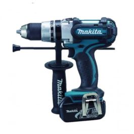 Masina de insurubat si gaurit cu acumulatori MAKITA DHP454RFE