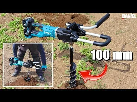 Foreza de pamant MakitaDDG460T2X7 cu acumulatori 2x18V