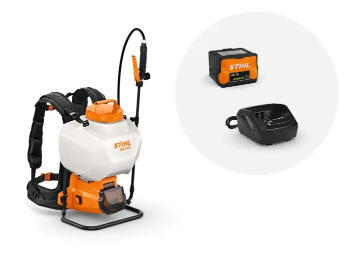 Stihl SGA 60 SET - Pulverizator cu acumulator, AK10, 36V, 4 bar