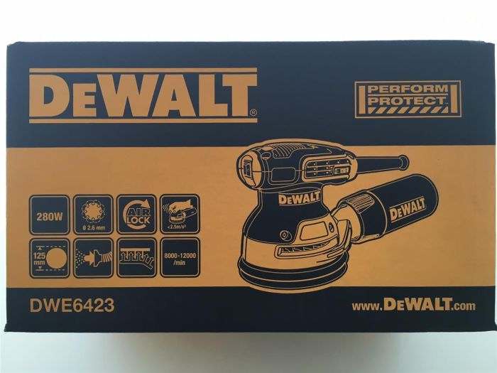 Masina de slefuit (slefuitor) orbital DeWALT DWE6423