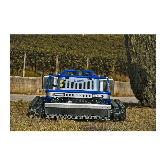 Robot pentru tocat vegetație în pante si locuri greu accesibile