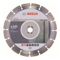 Disc diamantat, cu segmente, pentru debitare beton, Bosch 2608602200, 230 x 22.23 x 2.3 x 10 mm,