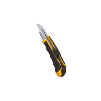 Cutter cu protectie LUMYTOOLS LT76182, 3 rezerve 18 mm, maner cauciuc 