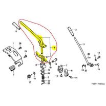Maneta schimbator viteza pentru motocultor model F560, Honda 24400-734-000