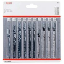 Bosch 2607011169 Set panze fierastrau pendular, tija prag de prindere (T), 83-100 mm, lemn, taiere mixta, 10 bucati