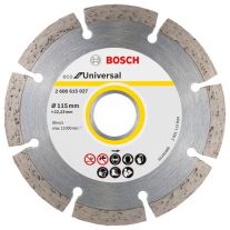 Disc diamantat Bosc 2608615027, 115x22.23x2.0 mm, universal