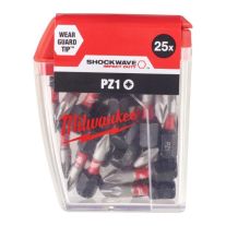 Set biti pentru insurubat Milwaukee Shockwave Impact Duty 4932430861, PZ1