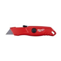 Cutter de siguranta Milwaukee 4932471360, lama auto-retractabila, corp metalic, 166 mm