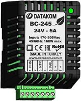 KJ Power BC-245 Incarcator acumulator Datakom BC 245, carcasa metalica, 24 V, 5A