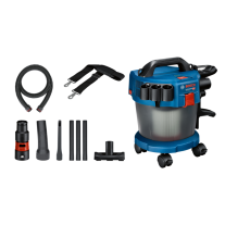 Bosch GAS 18V-10 L Solo - Aspirator umed uscat 18V, cu roti (doar unealta)