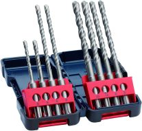 Set 8 burghie Tough Box SDS Plus 3 BOSCH 2607019903, 5-10 mm