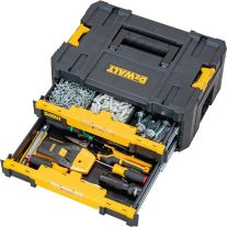Dewalt DWST1-70706 Cutie depozitare cu organizator TSTAK IV, cu 2 sertare cu separator ajustabil,  volum 8L