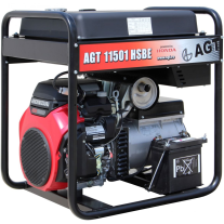 Generator de curent monofazat, 11 kVA, 45 L, pornire electrica, AGT 11501 HSBE R45 AVR
