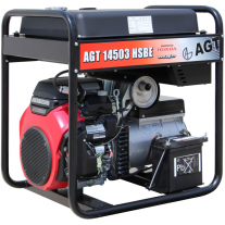 Generator de curent trifazat, 13,5 kVA, 45 L, pornire electrica, AGT 14503 HSBE R45 AVR