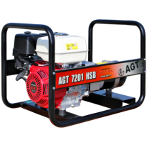 Generator de curent monofazat, 6 kVA, 6,1 L, pornire manuala, AGT 7201 HSB