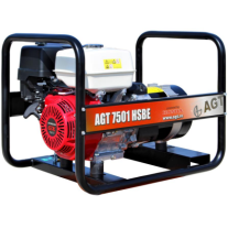 Generator de curent monofazat, 6,4 kVA, 26 L, pornire electrica, AGT 7501 HSBE
