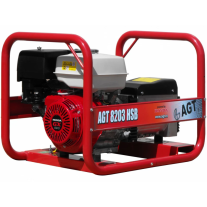 Generator de curent trifazat, 7 kVA, 6,1 L, pornire manuala, AGT 8203 HSB