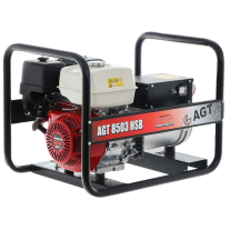Generator de curent trifazat, 8 kVA, 6,1 L, pornire manuala, AGT 8503 HSB