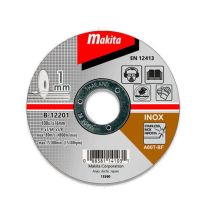 Disc abraziv Makita D-18764 pentru debitat inox, 115x1.2 mm, WA60T