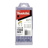 Set 5 burghie SDS-Plus Makita B-55784, 6-10 mm, beton armat