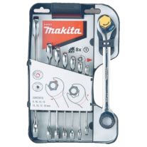 Set 8 chei combinate MAKITA B-65523, 8-19 mm