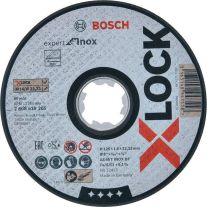 Disc de taiere Bosch 2608619265 Expert for Inox, prindere X-LOCK, 125 x 1.6 x 22.23 mm