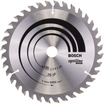 Bosch 2608640732 Panza fierastrau circular, 160x20x2.6 mm, 48 dinti, pt lemn