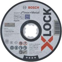 Disc abraziv debitare metal si inox, 125x1x22.23mm, Bosch 2 608 619 264  X-Lock