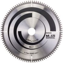 Panza fierastrau circular 254x3.2x30 mm, 96 dinti, multimaterial, Bosch 2 608 640 451