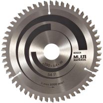 Panza fierastrau circular 190x2.4x30 mm, 54 dinti, multimaterial, Bosch 2 608 640 509