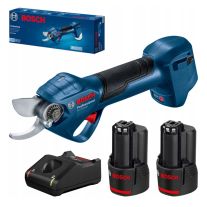 Bosch Pro Pruner - Foarfeca de gradina cu 2 acumulatori GBA 12V/3.0Ah + Incarcator GAL 12V-20