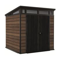 Casuta gradina Curver Artisan 97 cu usa dubla