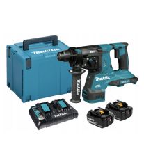 Ciocan rotopercutor DHR280PT2J MAKITA cu 2 acumulatori