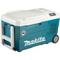 Makita CW001GZ Lada frigorifica cu roti, compatibila cu acumulator Li-Ion XGT 40 Vmax, 20 L, racire / incalzire