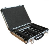 Set dalti si burghie pentru zidarie si beton Makita D-20111, 13buc, SDS Plus