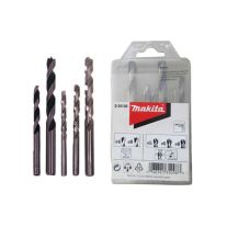 Set burghie lemn/metal Makita D-30106, 5 piese, Ø5 - 8 mm, cutie plastic