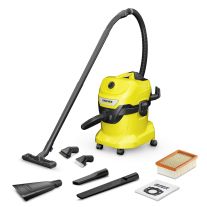 Aspirator multifunctional Karcher WD 4 V-20/5/22, 1000 W, umed/uscat, 20 l, furtun 2.2 m, functie de suflare