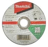 Disc abraziv economic pentru taiere piatra MAKITA D-18720, 125mm