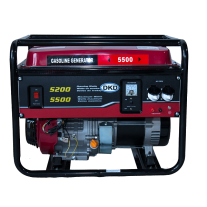 Generator de curent DKD WM 5500E - Motor 13 Cp, 4 timpi, Benzina, 389cc, Pornire Electrica