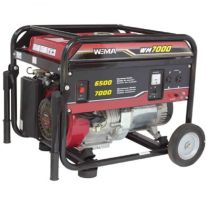 Generator de curent DKD WM 7000E - Motor 16 Cp, 4 timpi, Benzina, 420cc, Pornire Electrica