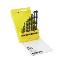 Set 10 burghie pentru metal HSS-R DT5911 DeWALT