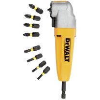 Adaptor de insurubat la unghi drept DT71517T DeWALT + 9 biti