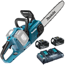 Makita DUC353PG2 Fierastrau cu lant + 2 x 6.0Ah 18V LXT + incarcator DC18RD